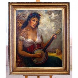 Obraz Olejny - A. Gevaert -...