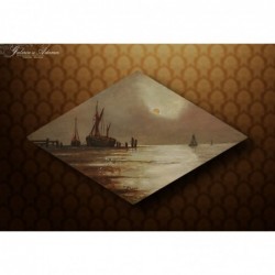 OBRAZ OLEJNY - T.BRAAT (XIX...