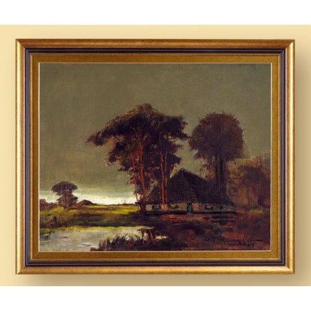 Obraz Olejny - Henri Joseph PAUWELS (1903-1983) - Przed jesienną burzą.