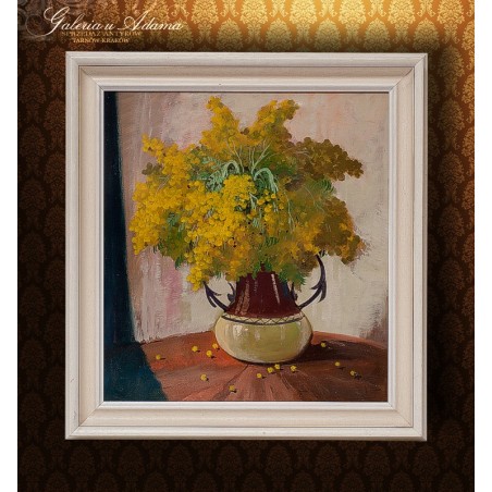 Obraz Olejny - Henri Joseph Pauwels ( 1903-1983) - MIMOZY .