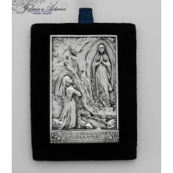 Medalion/miniatura srebrna...