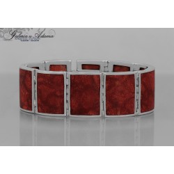 Bransoletka srebrna-925...
