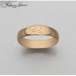 OBRĄCZKA ZŁOTA-18 K (w~5,39...
