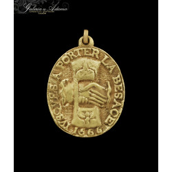 Bruksela-1890 r-Medalion...