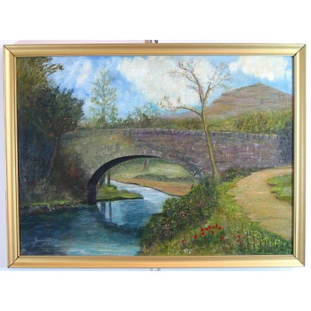 OBRAZ OLEJNY - Joan Rjoh - Mostek
