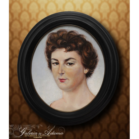 Obraz Olejny  - Portret kobiety-prawdopodobnie Księżniczki Małgorzaty.