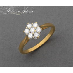 Pierścionek złoty-18...