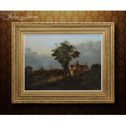 OBRAZ OLEJNY – XIX...