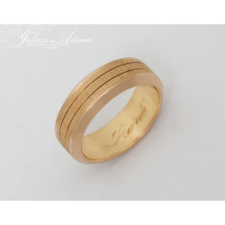Obrączka złota-18 k (w~6,88...